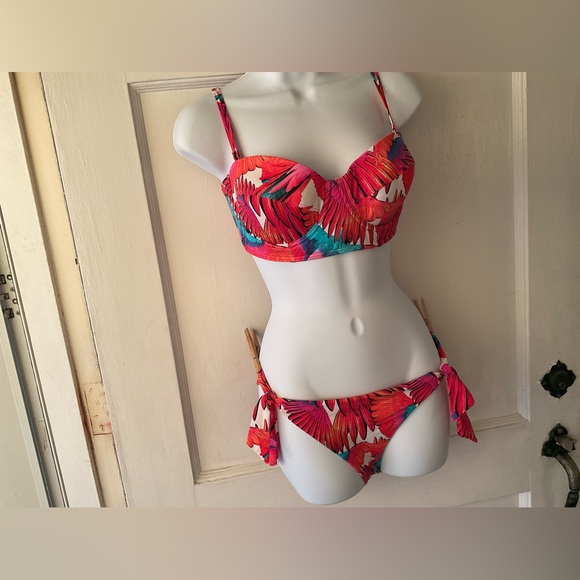 Echo Other - Bikini colorful tie bottom and top